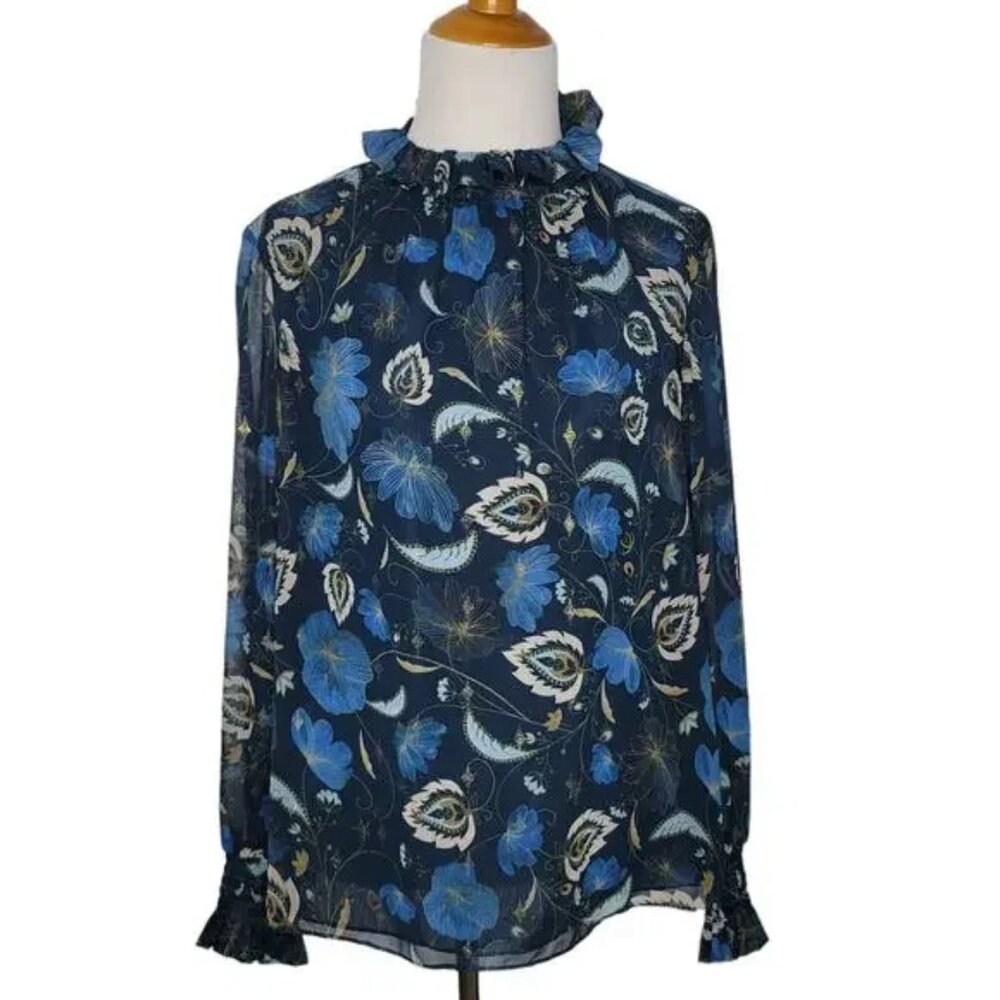 Tuckernuck Nouveau Floral Sadie Blouse - Picture 2 of 7